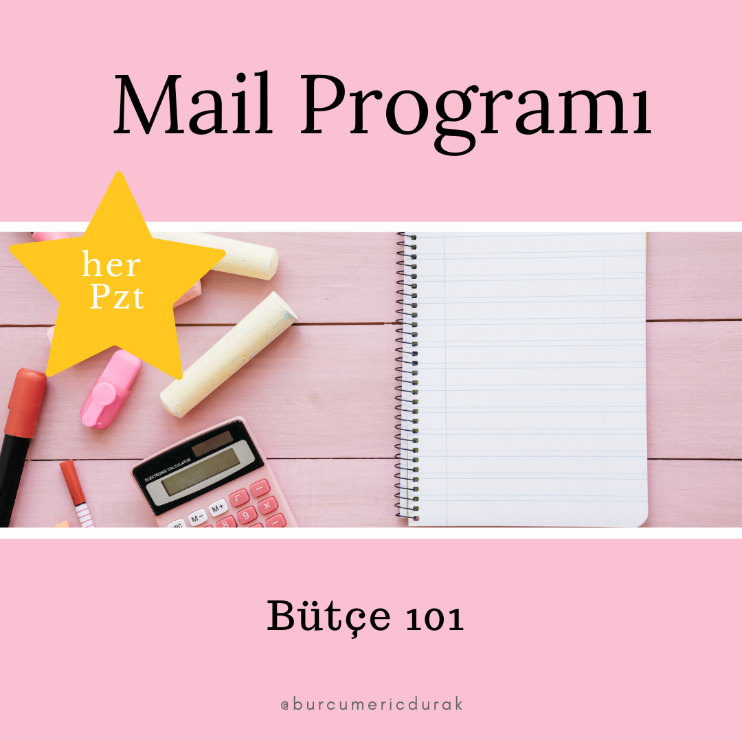Bütçe 101 Mail Programı